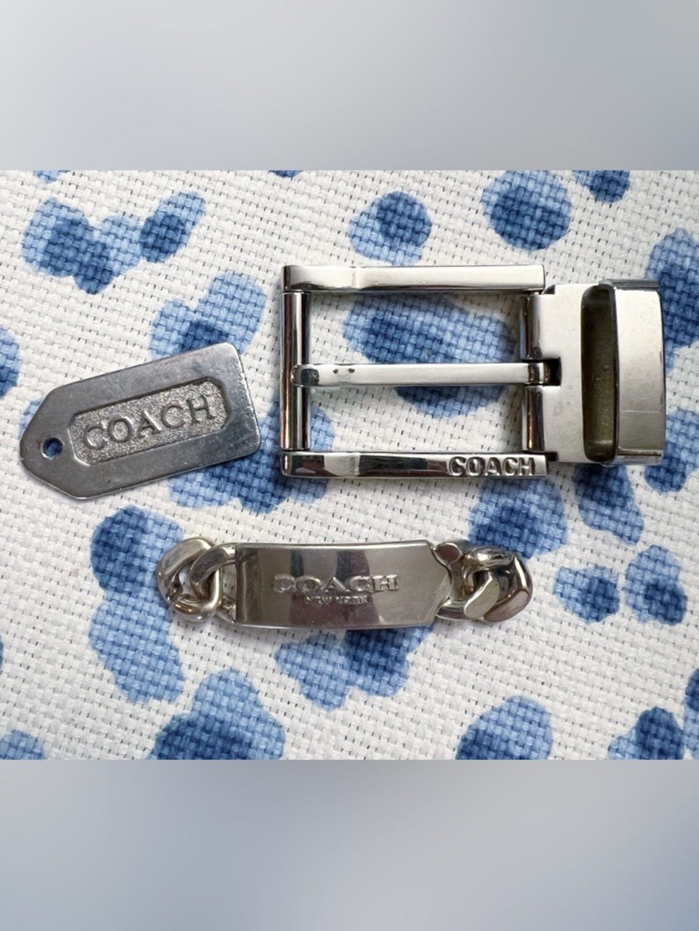 Coach Belt Buckle And Replacement Hardware Lot
